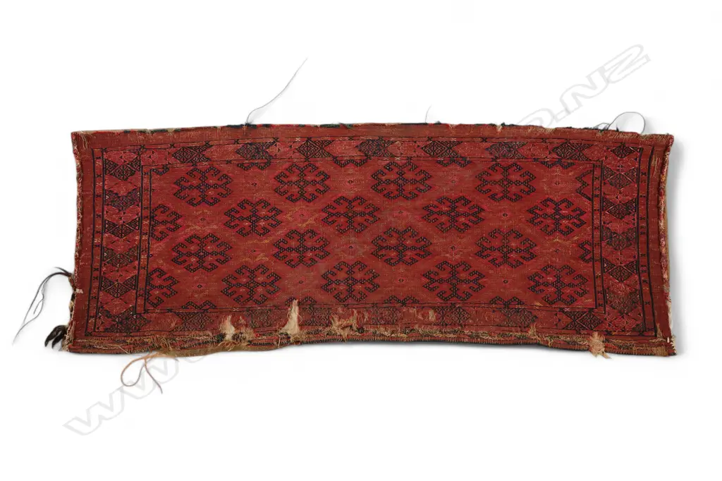 Turkmen silk and wool soumac Chuval (storage bag), Image 1++